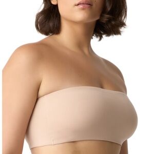 Gap GapBody Women's Super Stretch Bandeau Bralette Size M GPW01354- Neutral Pink